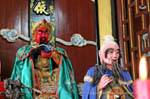 Dio rosso tradizionale cinese, Phuket Town Gypsy, La Tailandia.