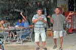 Buon umore del bistrot, Phuket Town Gypsy, La Tailandia.