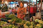 Il mercato per gli occhiali, Sukhothai, La Tailandia.