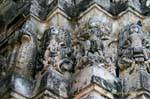 Naga e decorazione del tempio, Sukhothai, il Wat Sa Si, La Tailandia.