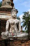 Bhumisparsha-Mudra Buddha, Sukhothai, il Wat Sa Si, La Tailandia.
