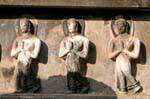 Preghiera Il rilievo, Sukhothai, Wat Mahathat, La Tailandia.