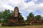 Rovine di Sukhothai, Wat Phra Pai Luang, La Tailandia.