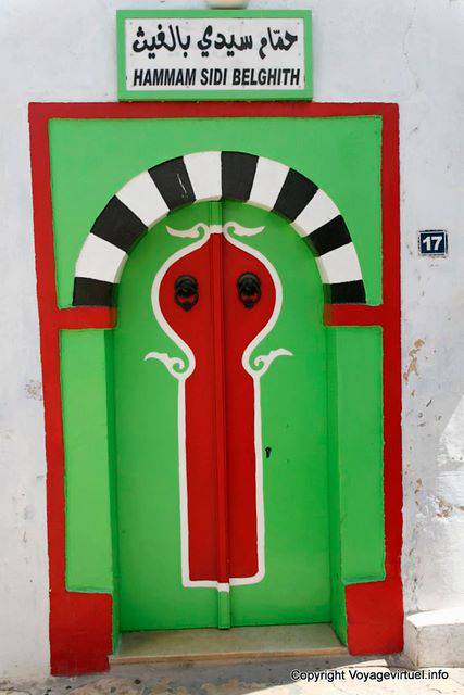 Hammamet, porta Hamman Sidi Belghith - Tunisia