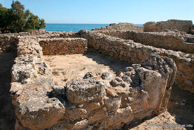 Kerkuane, mura puniche di una casa - Tunisia