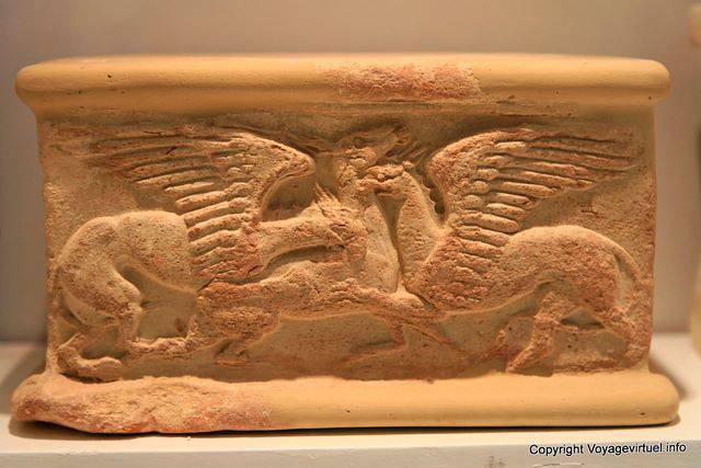 Aggressione mostri alati, Museo Archeologico di Kerkuane - Tunisia