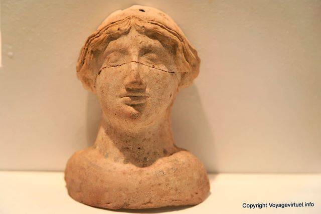 Il busto in miniatura, Museo Archeologico Kerkuane - Tunisia