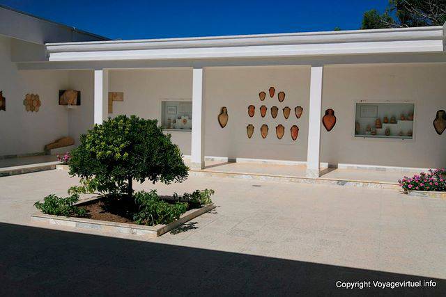 Outdoor Patio Museo Archeologico Kerkouane - Tunisia
