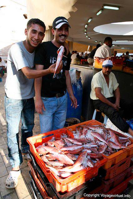 Sfax, il mercato, sono belli i miei pesci - Tunisia