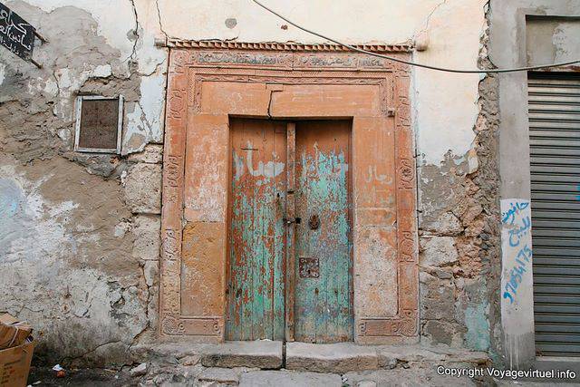 Sfax, vecchia porta massiccia - Tunisia