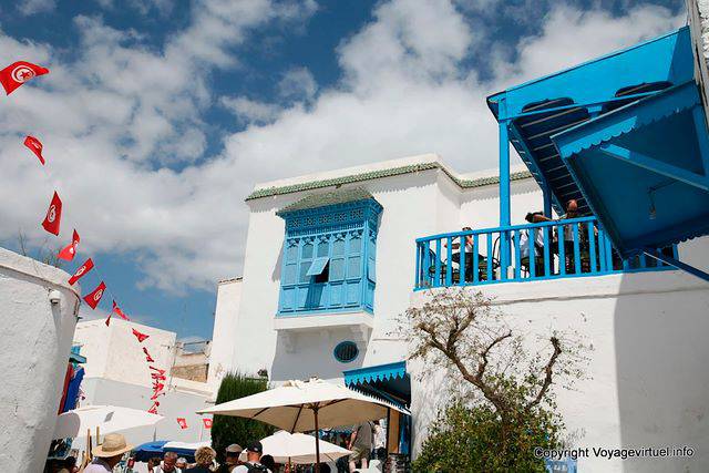 Sidi Bou Said, centrale - Tunisia