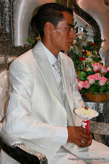 sposo gelsomino bouquet, Teboursouk matrimonio - Tunisia