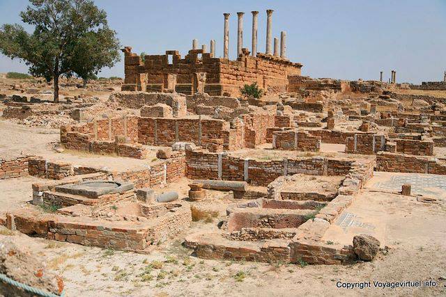 Thuburbo Majus, Capitol Vedi tutto - Tunisia