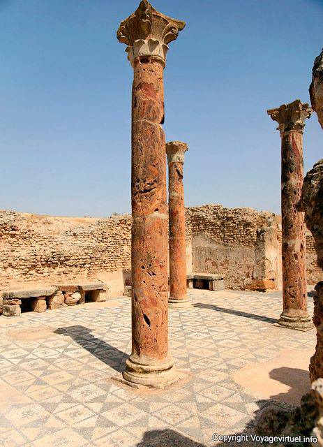 Thuburbo Majus, Casa del Auriga - Tunisia