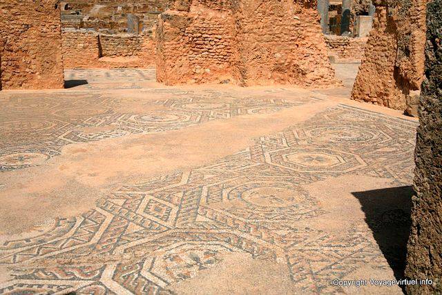 Thuburbo Majus, Estate Spa, altri mosaici - Tunisia