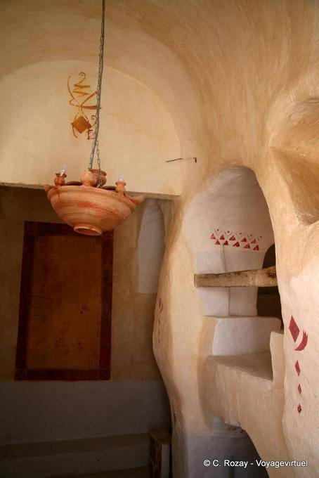Berber Interior Ksar Haddada - Tunisia