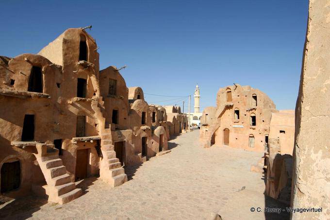 il notevole sito di Ksar Ouled Soltane - Tunisia