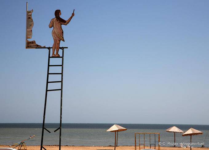 Il pittore donna, Mahares - Tunisia