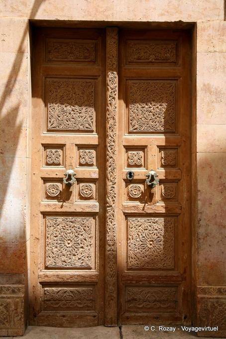 Porta d'intaglio, Mahdia - Tunisia