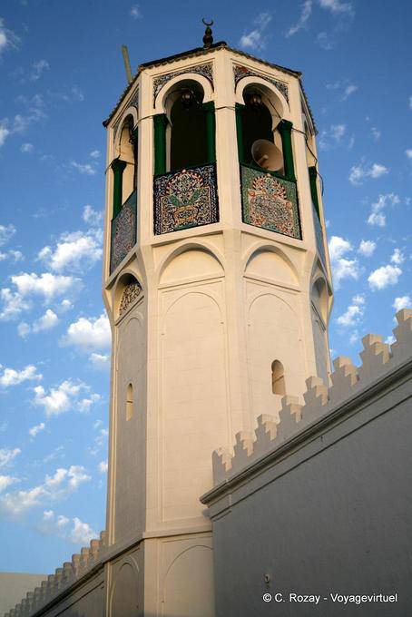 Haj Mustapha Hamza minareto moschea, Mahdia - Tunisia