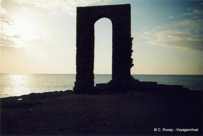 Vecchio porta della città, Mahdia, Cap Africa - Tunisia