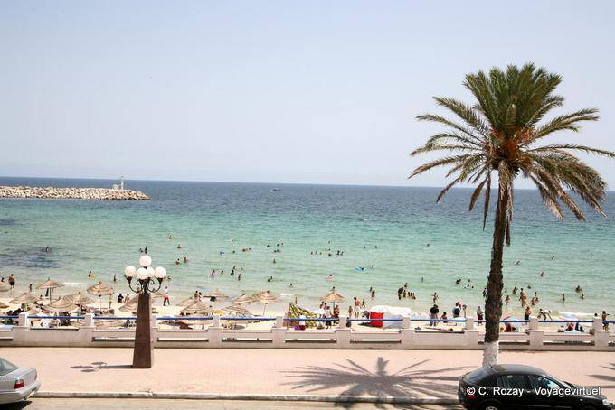 Beach Monastir, vista parziale - Tunisia