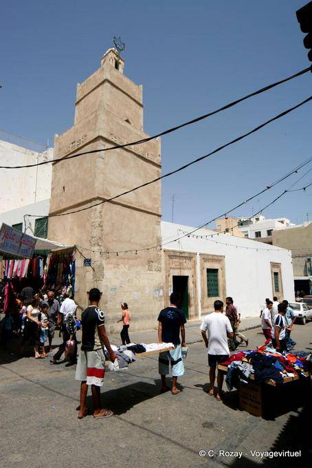 Moschea e minareto di Jemaa El Kebir, Medina, Sfax - Tunisia