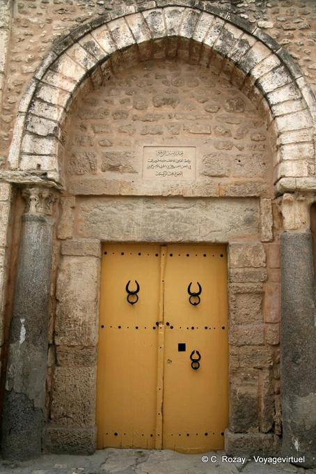 Porta a battenti corno, Sousse medina - Tunisia