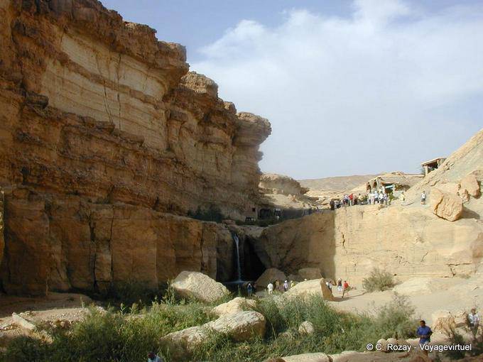 Nel letto del fiume fino alla cascata di Tamerza - Tunisia