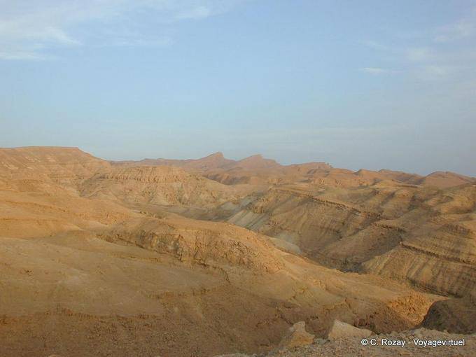 Paesaggio Eroso tra Tamerza Chebika - Tunisia