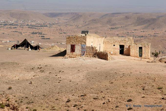 Campo beduino, Toujane - Tunisia