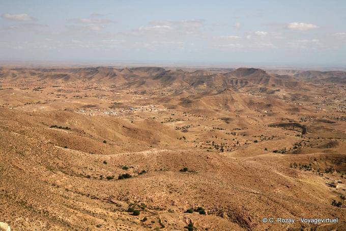 Paesaggio della regione Toujane - Tunisia