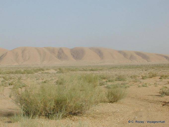 Paesaggio tunisina all'interno - Tunisia