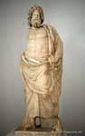 Statua nel braccio destro tagliato, Museo Nazionale del Bardo, Tunisia.