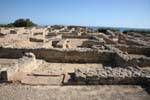 Kerkuane, un quartiere della città antica, Tunisia.