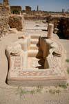 Sbeïtla Battistero della Chiesa di Vitalis, Tunisia.
