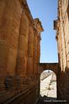 Sbeïtla, Capitol, tra due templi, Tunisia.