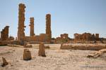 Sbeïtla, panoramico sito archeologico della chiesa Servus, Tunisia.