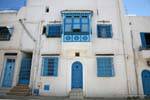 Tunisini moucharabiehs blu, Sidi Bou Said, Tunisia.
