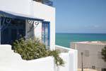 Sidi Bou Said, colori mediterranei, Tunisia.