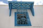 Sidi Bou Said, Arte Metalwork e tenda, Tunisia.