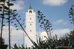 Sidi Bou Said, minareto moschea, Tunisia.