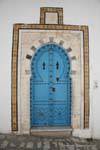 Sidi Bou Said, porta blu, Tunisia.