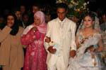 Genitori sposati, il matrimonio Teboursouk, Tunisia.