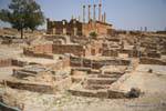 Thuburbo Majus, Capitol Vedi tutto, Tunisia.
