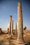 Thuburbo Majus, colonne circolari, Tunisia.