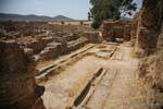 Thuburbo Majus, i bagni invernali, Tunisia.