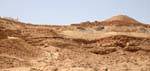 Paesaggio Ksar Guermessa, Tunisia.