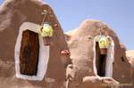 Sospeso dipinto anfore Ksar Haddada, Tunisia.