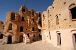 Ghorfas piani, Ksar Ouled Soltane, Tunisia.